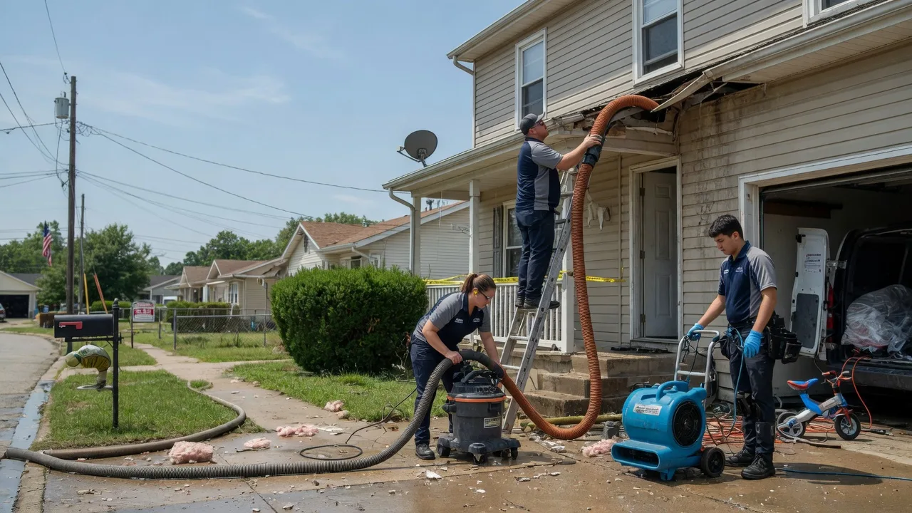 Water Damage Restoration in Santa Fe, MO near me